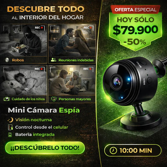 Mini cámara espía: Descubre la VERDAD
